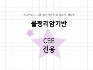 039-2.룰정리암기(종합반)-CEE대비(25J)